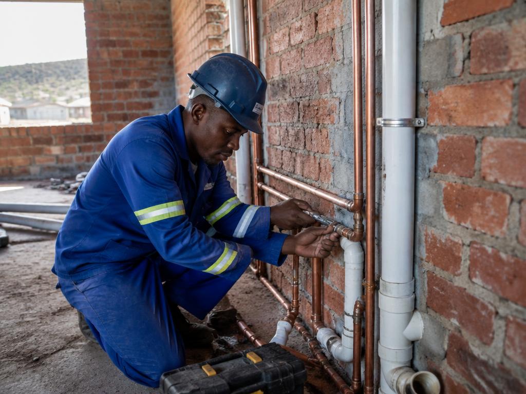 Plumbing work by HWT Boukontrakteurs in Oudtshoorn